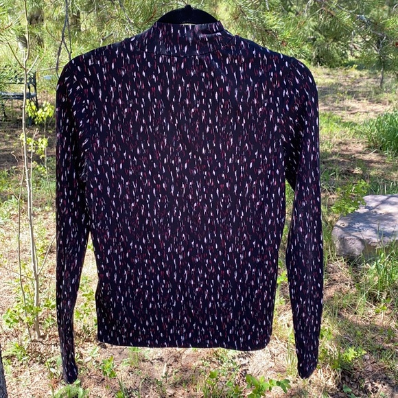 Anthropologie Scotch & Soda Printed Turtleneck Long Sleeve Top - Picture 11 of 11